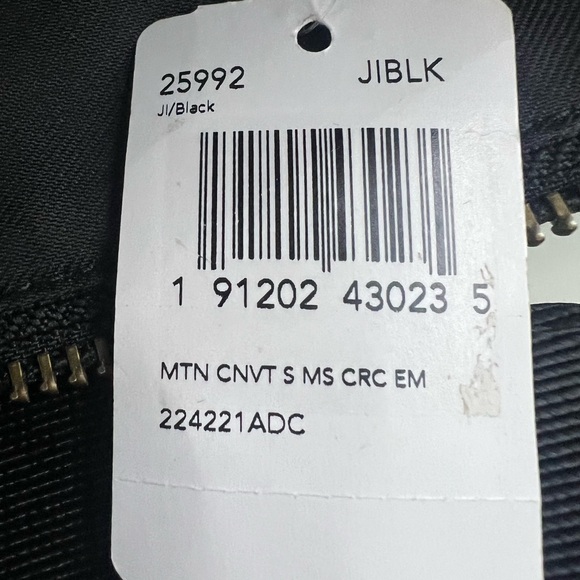 New Coach Manhattan Convertible Slim Messenger Blk Embossed Crocodile leather - Picture 2 of 14